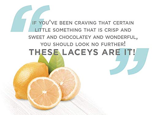 Laceys Milk Chocolate Macadamia Nut Toffee Wafer Cookies, 8 Oz - Delicious Gourmet Treats for Cookie Lovers