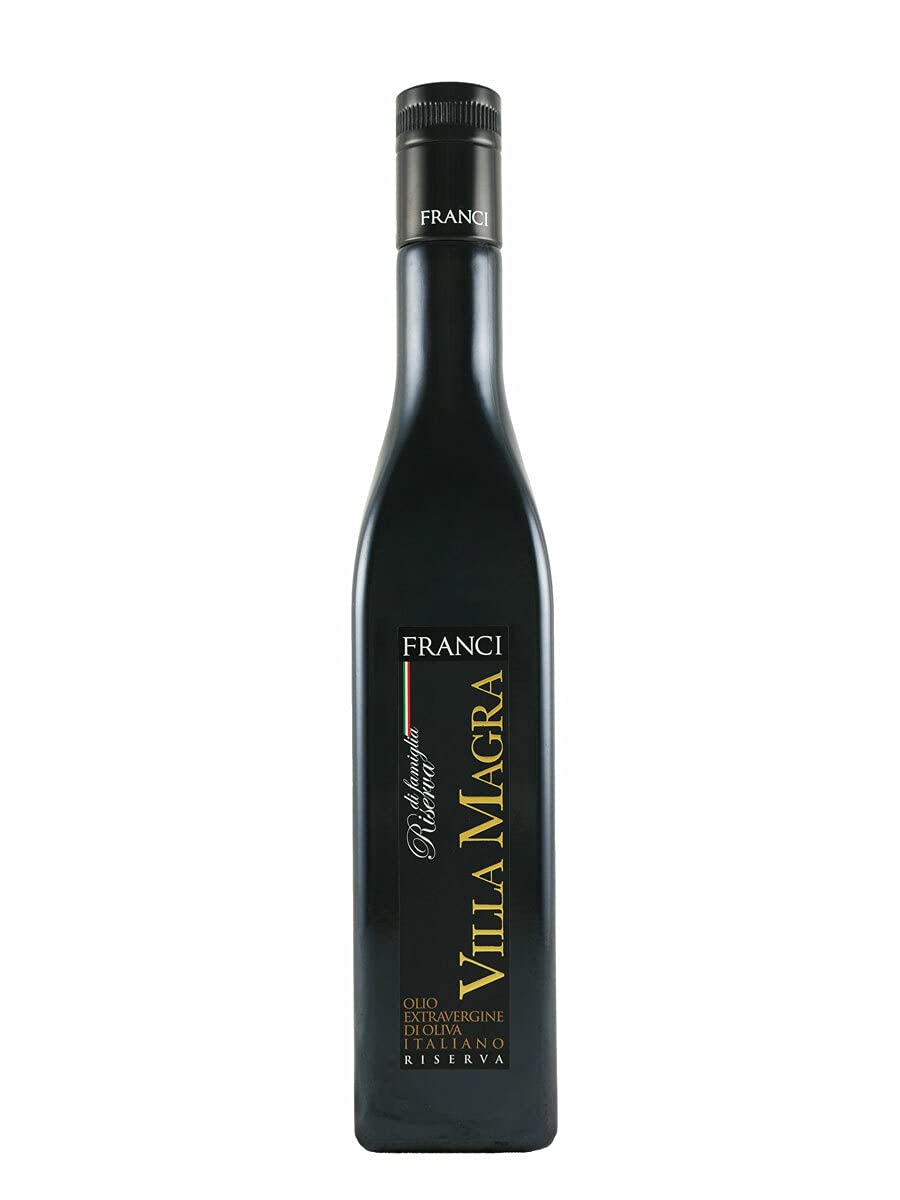 Frantoio Franci Villa Magra 2020 Harvest Extra Virgin Olive Oil, 05 Liter  169-Ounce