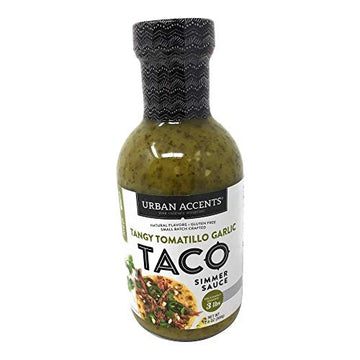URBAN AccENTS Tomatillo garlic Taco Sauce 12.6 OZ