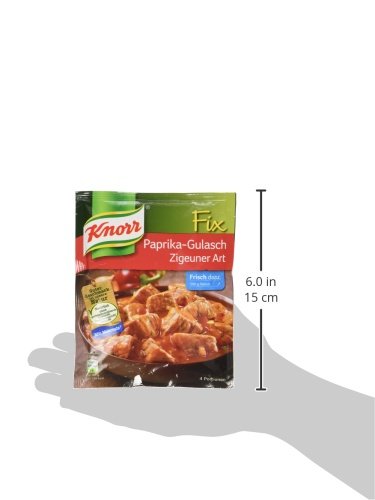 Knorr Fix Gulasch With Bellpeppers (Paprika-Gulsch Zigeuner Art) (Pack Of 4)