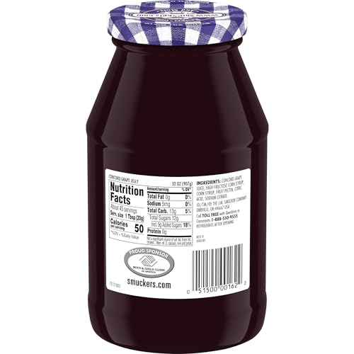 Smuckers Concord Grape Jelly, 32 Ounces