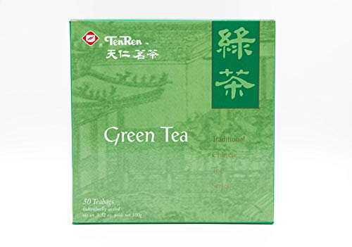 Ten Ren Green Tea Bag, 50 Count