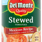 Del Monte, Mexican Recipe Stewed Tomatoes (With Jalapenos, Garlic & Cumin), 14.5Oz Can (Pack Of 6)