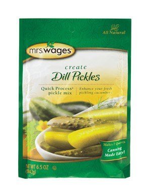 Mrs. Wages Dill Pickling Mix, 6.5 Ounces X 3 Packages