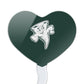 GRAPHICS & MORE Cupcake Picks Set of 6 Acrylic Heart Toppers Lake Erie College Model CUPT.HRT.ACR.6PK.CLCERI500B