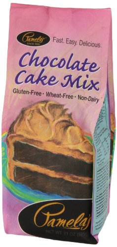 Pamela'S Products Vlx-1035 Luscious Chocolate Cake Mix, 21 Oz