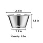 Giri Chick-fil-A Garden Herb Ranch Salad Dressing 12 oz 2-Pack with Plastic Spork and Stainless Steel Condiment Cup
