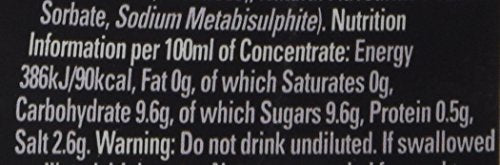 Robinsons Squash'D Apple & Blackcurrant No Added Sugar, 2.2 Fl Oz (66 Ml)