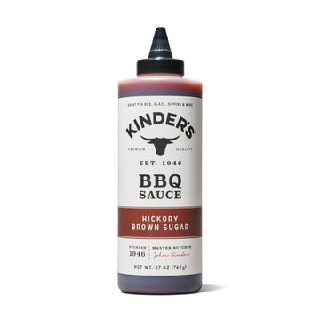 Hickory Brown Sugar Bbq Sauce | Pack Of 1 | 27 Ounce | Kinders Sauce | Larger Size | Great For Barbecue, Glaze, Dipping And Mari