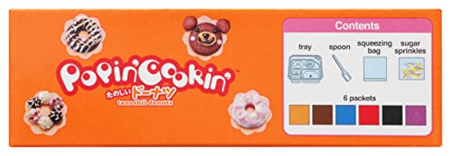 Kracie Popin' Cookin' Diy Candy Donuts Kit, No Bake, 1.4 Ounces (Pack Of 1)