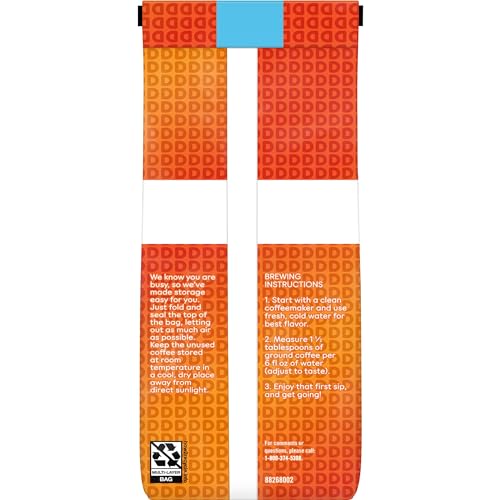 Dunkin French Vanilla Flavored Ground Coffee, 12 Ounces (Pack of 6)