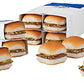 White Castle Hamburgers with Grilled Onions on Our Signature Bun - 13g of Protein Per Serving - Made with 100% Beef - Ready Set