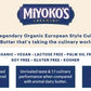 MIYOKOS CREAMERY Organic Salted Vegan Butter, European Style Cultured Plant Milk Butter, 8 Ounce (Pack of 1)