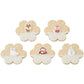 Winter Animal Friends - Penguin, Fox, Snowman, Reindeer, And Polar Bear Edible Sugar Cake Toppers, 12 Count