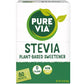 PURE VIA Stevia Sweetener Packets, Sugar Substitute, Natural Sweetener, Zero Calorie Natural Sweetener Packets, 80-Count