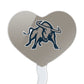 GRAPHICS & MORE Cupcake Picks Set of 6, Acrylic, Utah State University, Model CUPCAKE.HEART.CLCUTS.Z008311