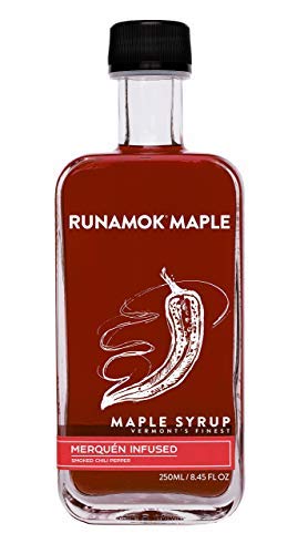 Runamok Maple Hot & Spicy Infused Maple Syrup - 8.45 Fl Oz (250mL)