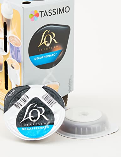Tassimo Carte Noire Lor Espresso Decaffeinated Coffee Discs 16 Servings