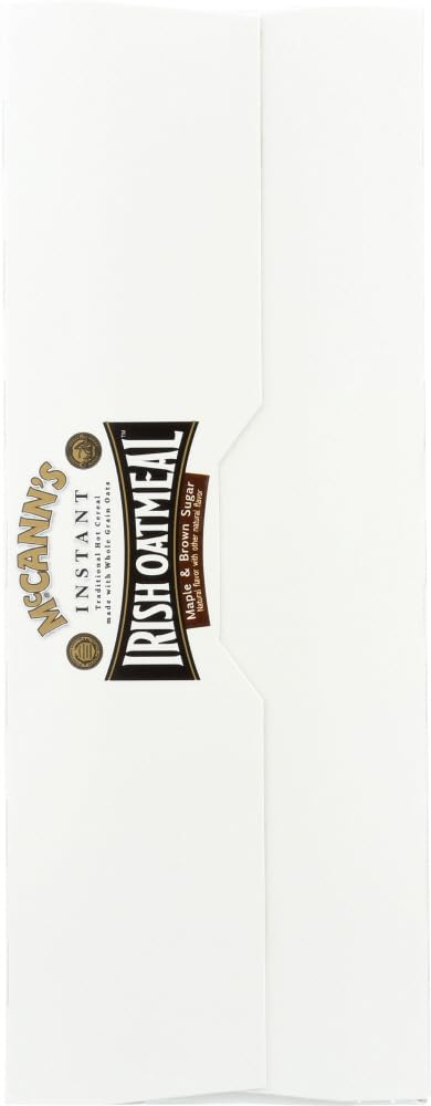 McCanns Instant Irish Oatmeal Maple Brown Sugar, 10 ct, 3 pk