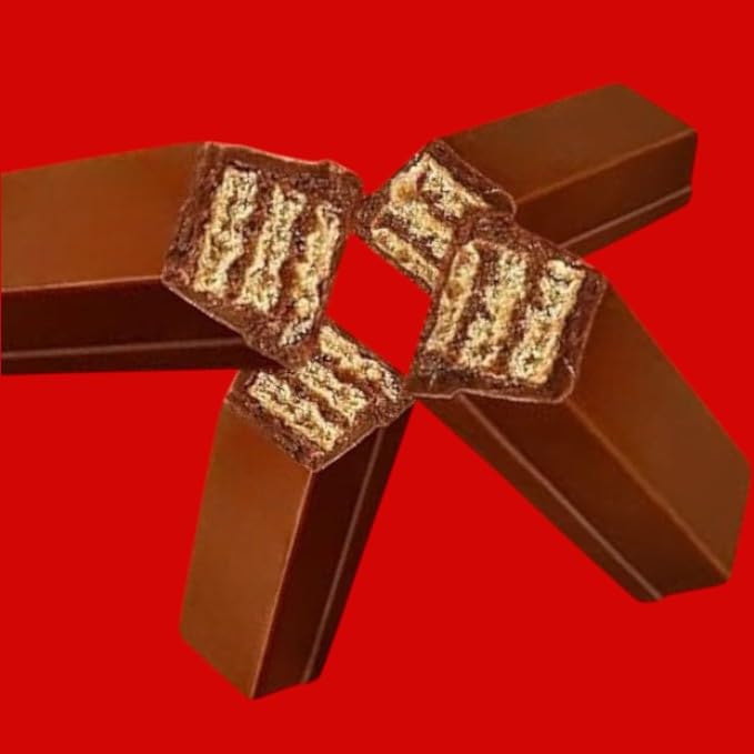 Mini Chocolate Waffer Bars-1.5 lbs Milk Chocolate Waffer Mini Individually Wrapped Bulk Pack-Crisp Wafer in Bulk - Perfect Snack