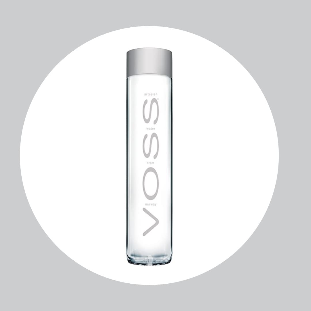 Voss Artesian Still Water From Norway Naturally Pure For A Crisp, Refreshing Taste 375Ml Glass Bottled Water 12.7 Fl Oz (Pack Of