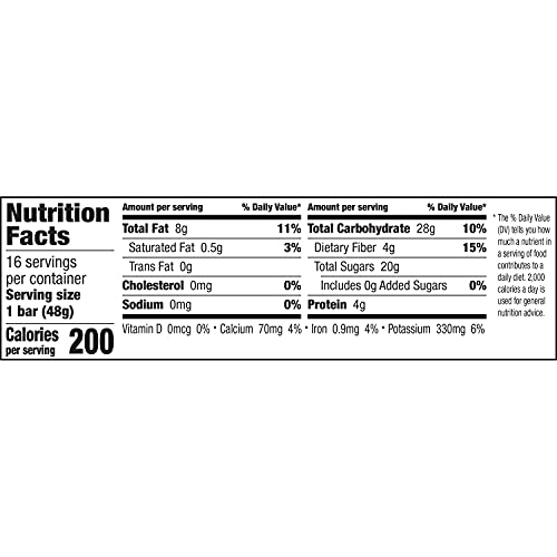 Larabar Cherry Pie, Gluten Free Vegan Fruit & Nut Bar, 1.7 oz Bars, 16 Ct (Pack of 2)