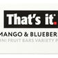 THATS IT Mango Blueberry Mini Bars 10 Count, 7 OZ