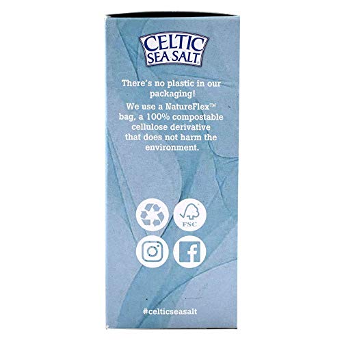 Celtic Sea Salt Fine Ground Salt 10.6 Oz (300 G) - Extra Fine Grain, Natural, Gourmet - For Shaker Jar, Salty, 10.6 Oz (Pack of