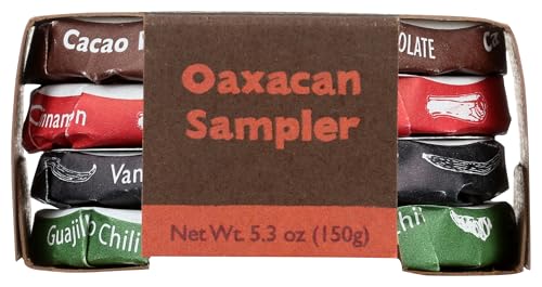 Taza Chocolate Organic Mexicano Disc Stone Ground  Oaxacan Variety Pack  1.35 Ounce (4 Count)  Vegan