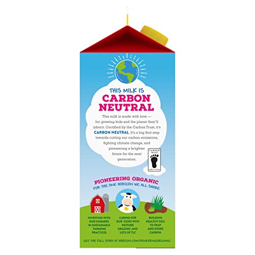 Horizon Organic Growing Years Whole Milk, High Vitamin D Organic Milk for Growing Kids with DHA Omega-3, Choline, and Prebiotics