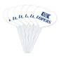 GRAPHICS & MORE Cupcake Picks Set of 6, Acrylic, University of Nebraska at Kearney Heart Love Design