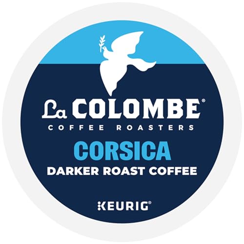 La Colombe Coffee Roasters Corsica Dark Roast Coffee, Single Serve Keurig K-Cup Pods, 10 Count Box
