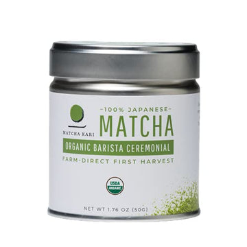 Dr. Weil Matcha Kari - Organic Matcha Green Tea Powder - 50 Grams - Japanese Barista Grade Matcha