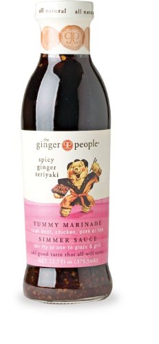 Ginger People Spicy Ginger Teriyaki Sauce - 12.7 Ounce (Pack of 2)