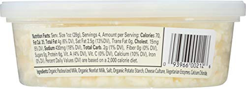 Organic Valley Organic Feta Cheese Crumbles, 4 oz