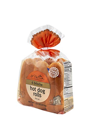 St. Pierre, Brioche Hot Dog Rolls (6 Count)