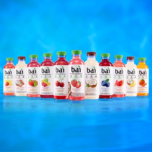 Bai Antioxidant Infused Water Beverage  Madagascar Coconut Mango  with Vitamin C and No Artificial Sweeteners  18 Fluid Ounce Bottle  12 Pack