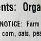Organic White Popcorn, Heirloom Variety, Penn. Dutch Butter Flavored, Non-Gmo, Farmer Direct, 1 1/2 Lbs.
