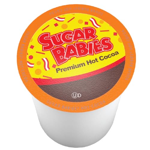 Tootsie Roll Sugar Babies Hot Chocolate Pods, 40 Count, Compatible with 2.0 K-Cup malt-inspired, Gooey Caramel Flavor