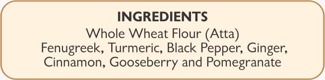 Sugarlif Low Gi Whole Wheat Atta (Flour)/ Orignal Product Of Dr. C K Nandagopalan/Low Glycemic Index/Same Taste/Same Flavour - 1Kg X 5 Packet