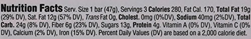 Trader Joe'S 72% Cacao Belgian Dark Chocolate Bars (2 Packs Of 3),1 Pound
