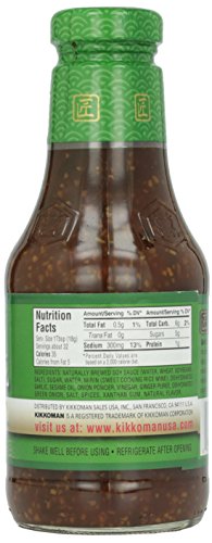 Kikkoman Teriyaki Sauce, Garlic & Green Onion, 20.5 Oz