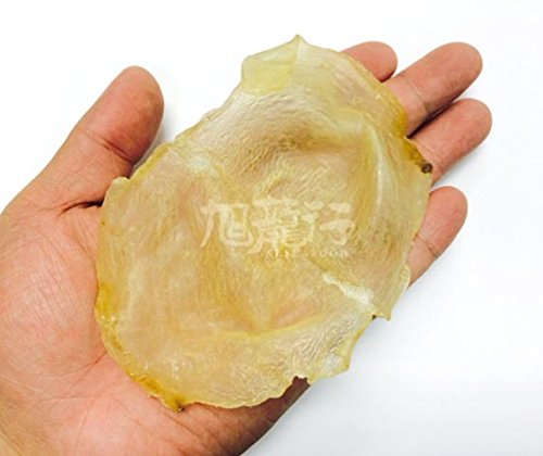 XLSEAFOOD Sun Dried Wild Caught Grouper Fishmaw Grade AAAA 454g Various Sizes of Morels Available ?????????????????1?,16-30?/? (