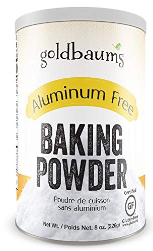 Goldbaums Baking Powder - Aluminum Free, Gluten Free, Kosher Certified - 8 Ounce (Pack of 1)