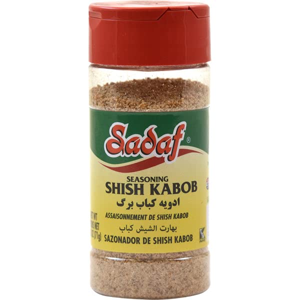 Sadaf Shish Kabob Seasoning - Kebab Seasoning for Cooking and Food Flavoring - Middle Eastern Spices and Seasonings - Persian Ka