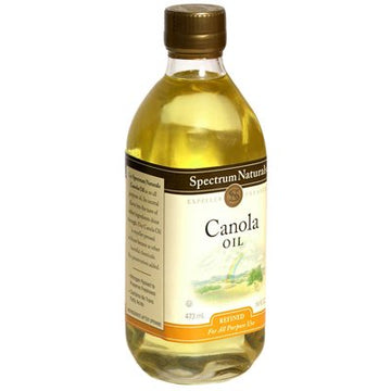 Spectrum Natural Refined Canola Oil, 16 Ounce - 3 per case.