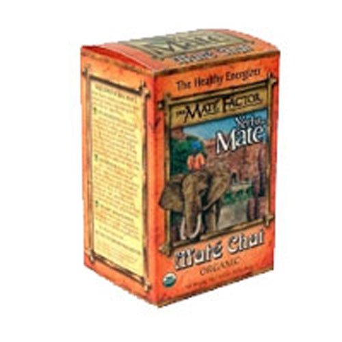 The Mate Factor Chai Tea, 20 Bag (Pack of 6)