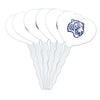GRAPHICS & MORE Cupcake Toppers Set of 6, Acrylic, Tennessee State University, Model CUPCAKE.HEART.CLCTNS.Z008413, One Size