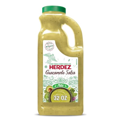Herdez Guacamole Salsa, Medium, 32 Oz. Jug