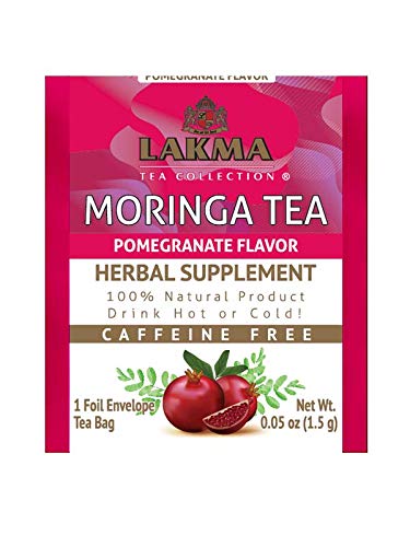 HYLEYS Lakma Moringa Oleifera Tea with Pomegranate - 25 Tea Bags